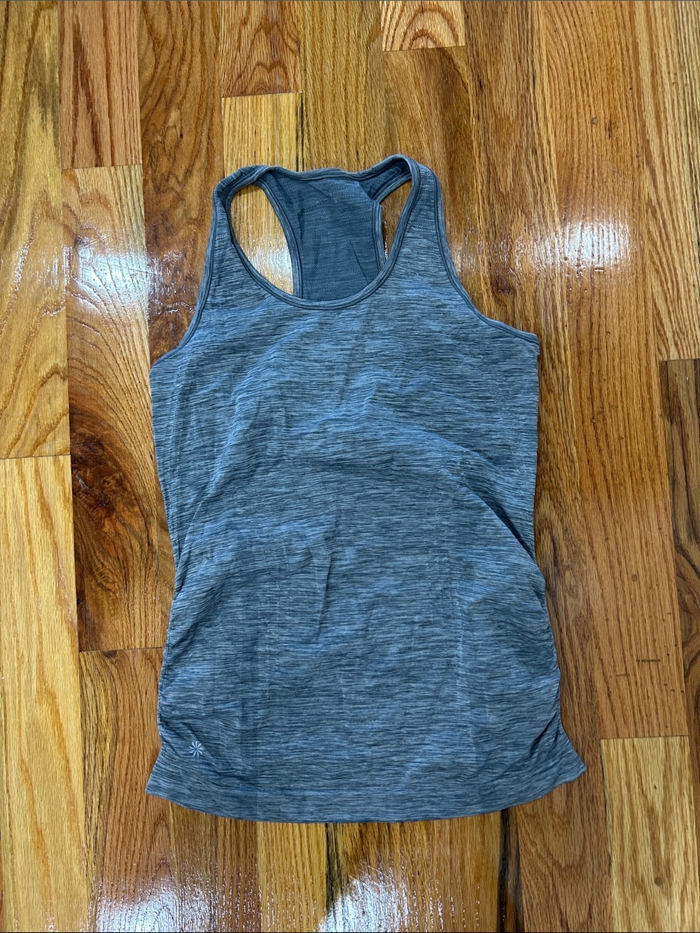 Athleta Gray Heather Racerback Tank